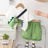 Mini Fashion - Dinosaurtrykk - Kult sommersett for gutter