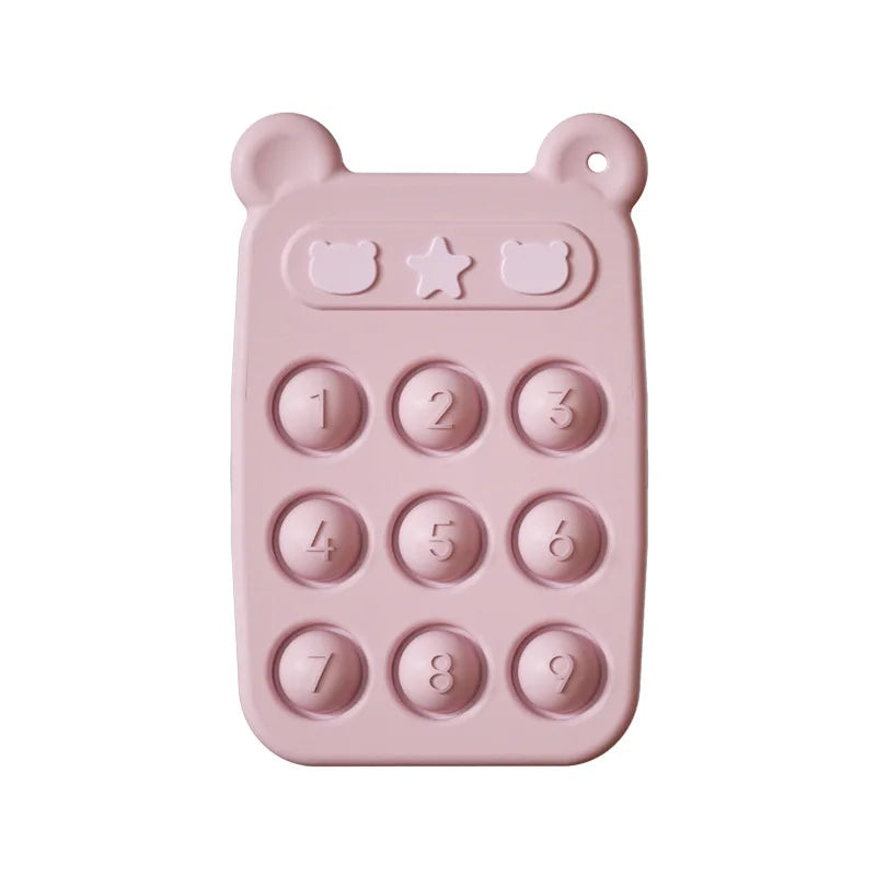 Fidget Toy - Bidering og leke i ett - Fidget-telefon i silikon