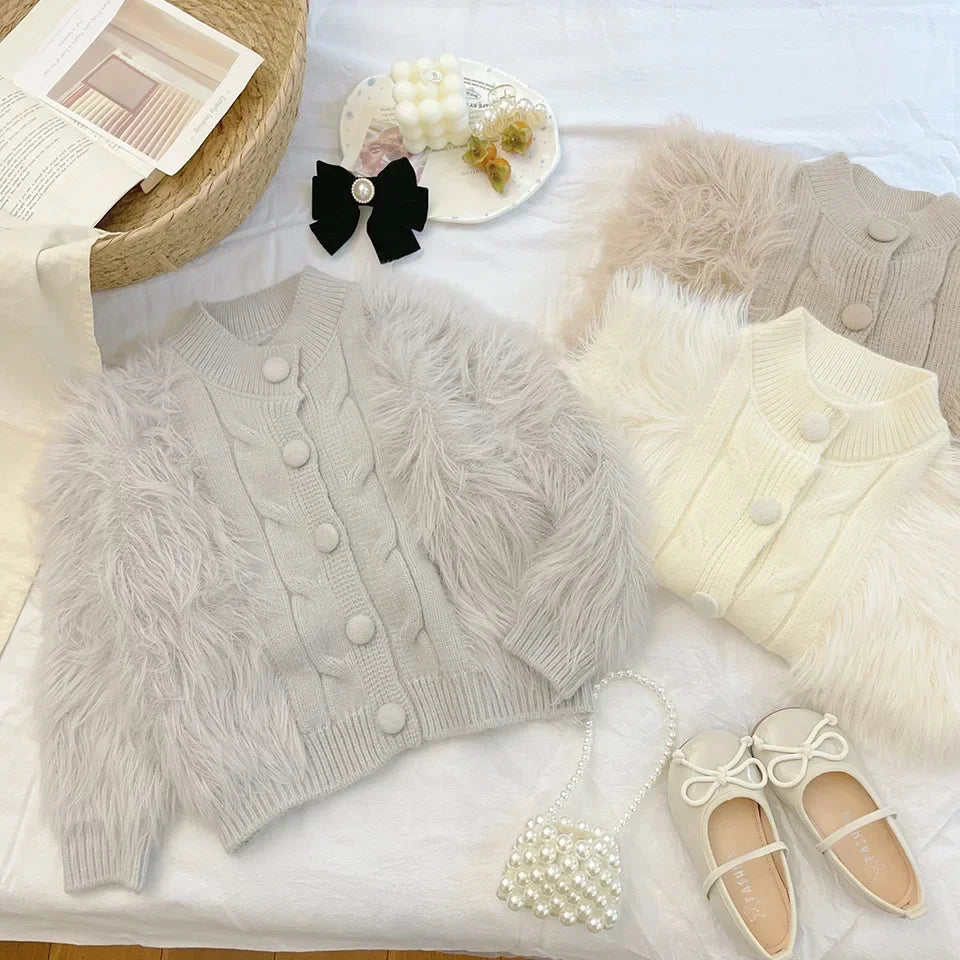 Mini Fashion - Varm og stilig - Deilig jakke til jenter
