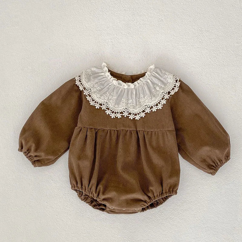 Mini Fashion - Komfortable og stilige - vårlige Romper-kjoler til barn