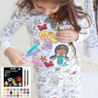 Thumbnail for DIY Pajama Set™ – Farge og drøm – Colours Pyjamassett for barn