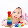 Rainbow Stacker – Fargerik moro – Stabletårn i tre