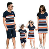 Mini Fashion - Matchende familie - Stripete familiesett
