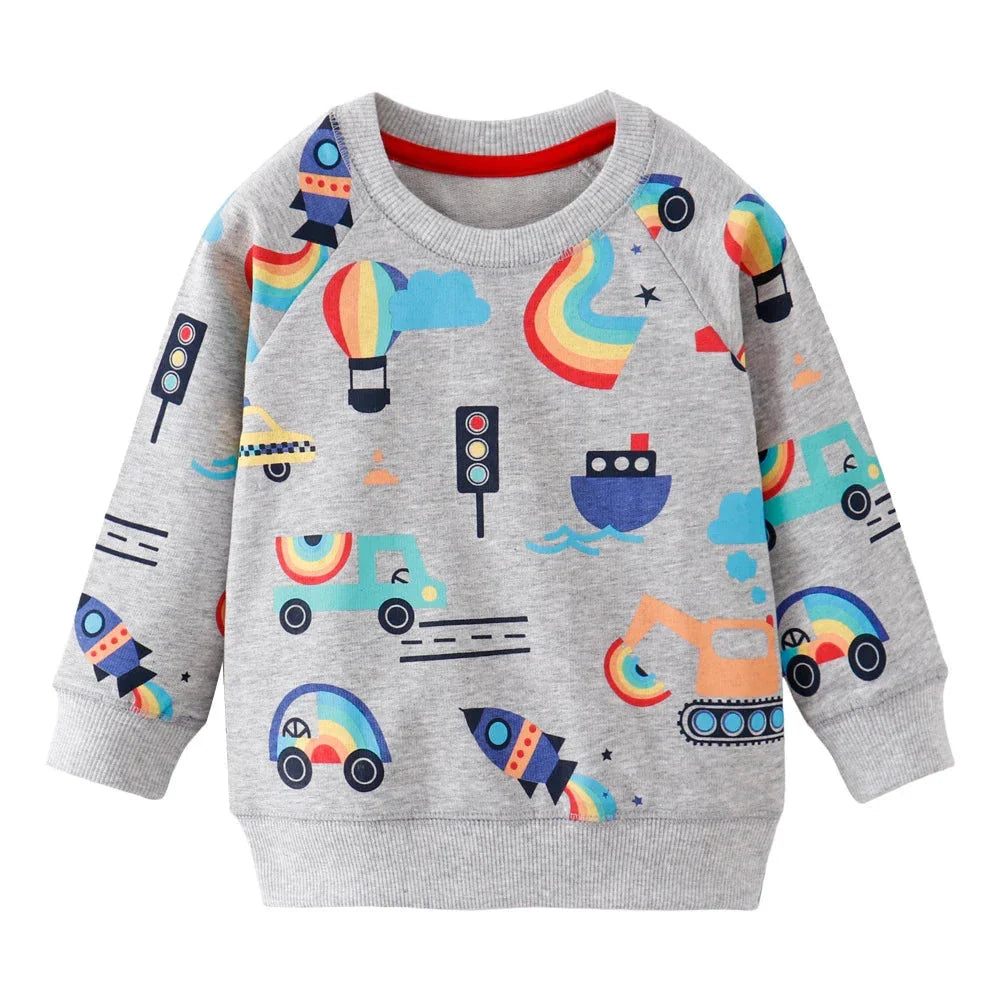 Mini Fashion - Lekne trykk - Flott genser