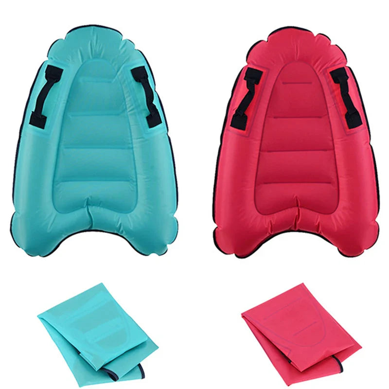 BlueWave – Lære og nyte – Oppblåsbar bodyboard for barn