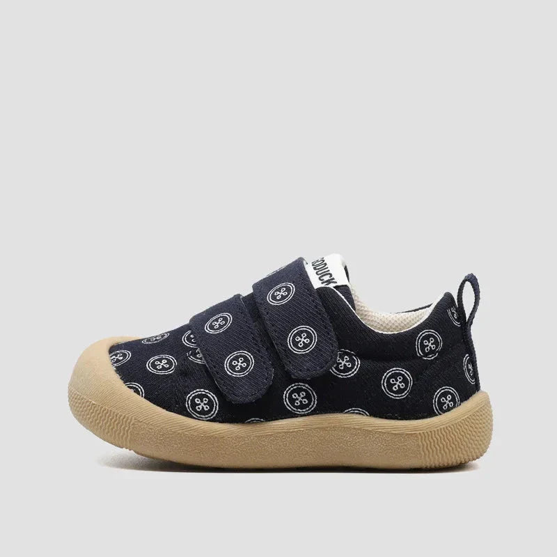 Mini Fashion - Pustende materiale - Sko med trykk