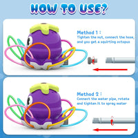 Thumbnail for Octopus Sprinkler – Sprutende Blekksprut - Vannlek i hagen