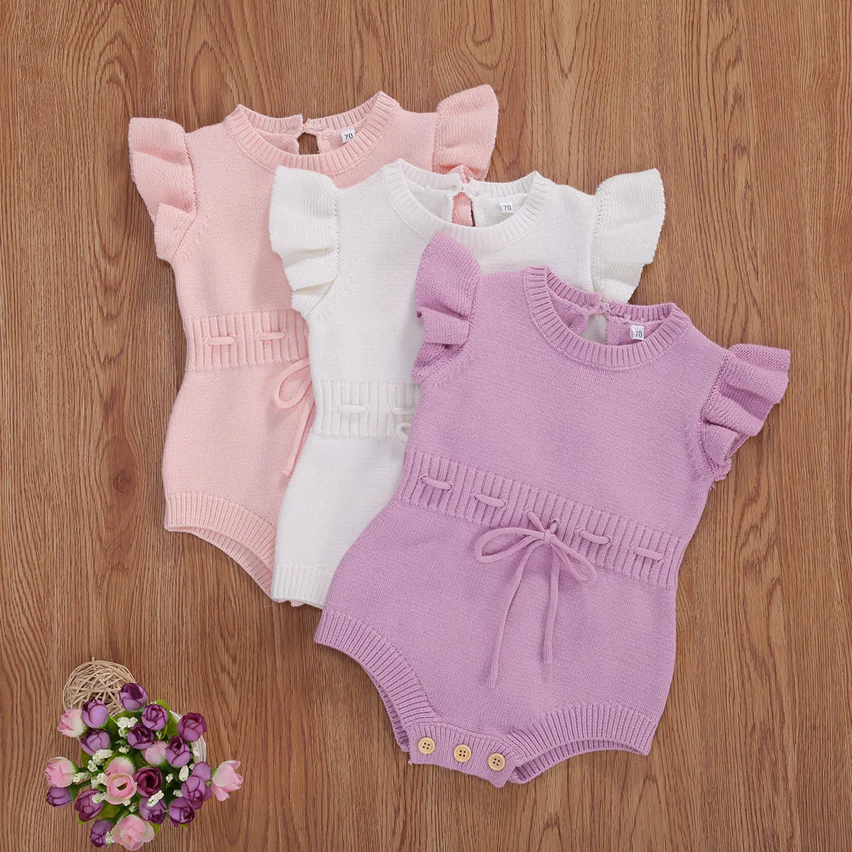 Mini Fashion - Luftig og søt - Babyjumpsuit for jenter