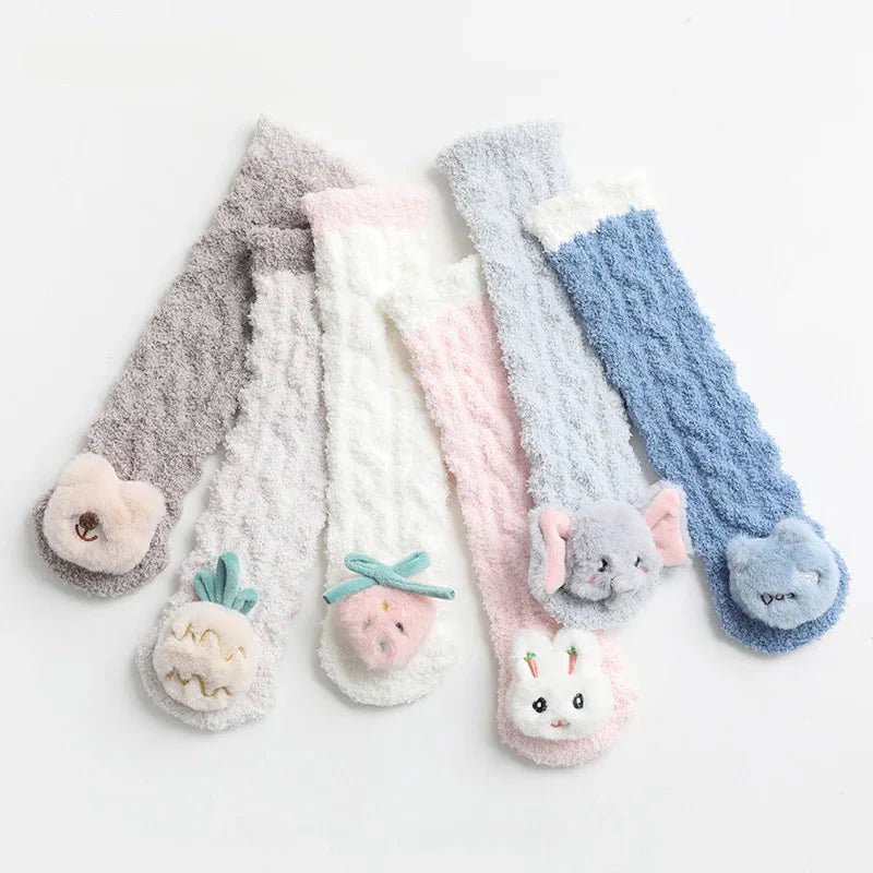 Mini Fashion - Ekstra varme - lange babysokker