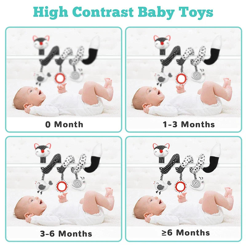 Baby Spiral Toy - Leker for bilseter og barnevogner