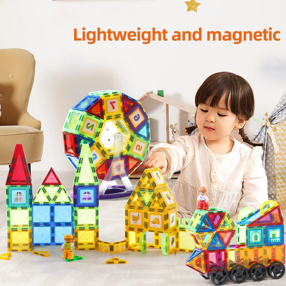 Magnet Toys - Utvikle kreativitet - Magnetiske fliser