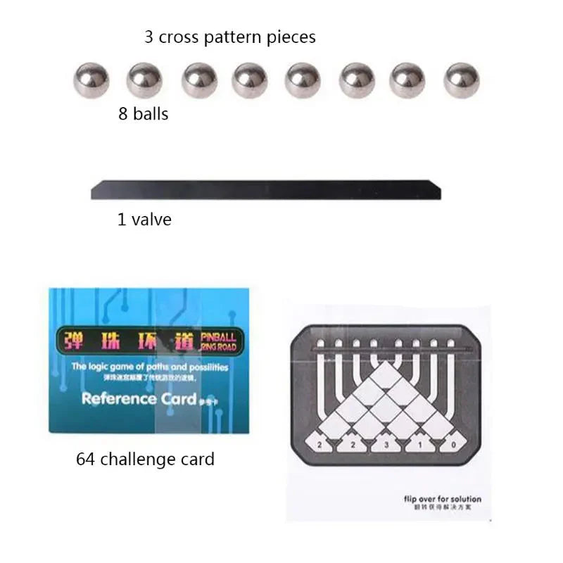 Marmer Logic Game - Lær logikk - Puslespill