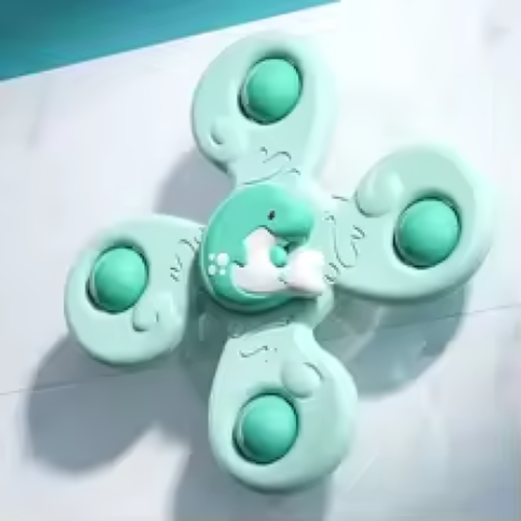 Bath Spinner Toys - Læring og moro - Fidget babybadeleker
