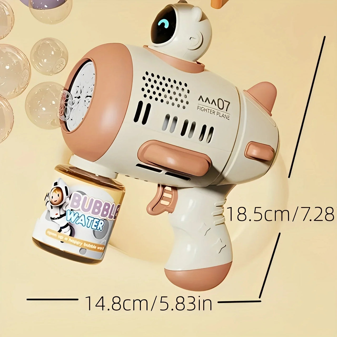 Spaceman Bubble Blaster - Boblepistol - Såpebobleromskip