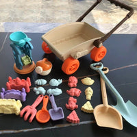 Thumbnail for Beach Cart Set – Sommerlig sandmoro – Strandspillsett
