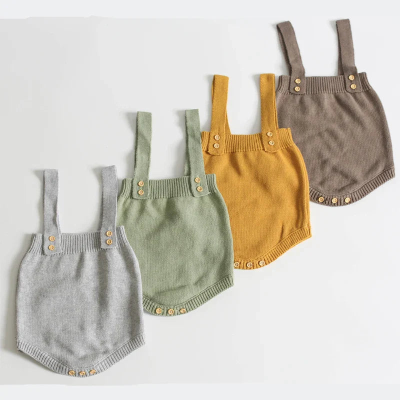 Mini Fashion - Søt strikket baby-omper