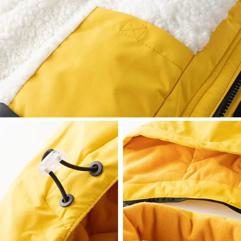 GlacierFit – Pustende og beskyttende vanntett – Skidress med fleecefôr