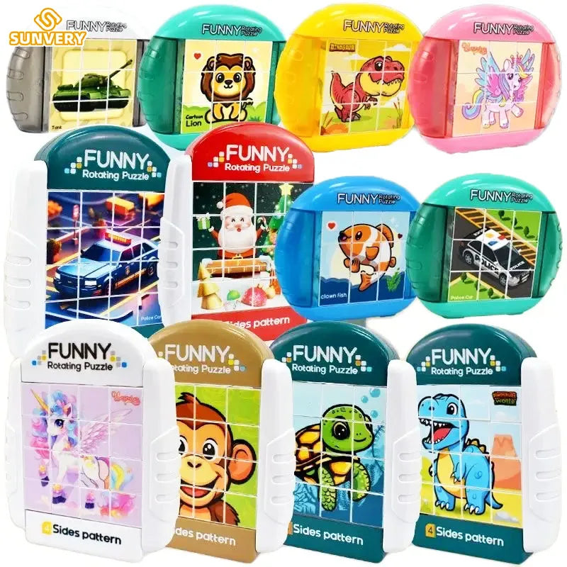 Twisty Puzzle - Puslespillmoro - Kubepuslespill