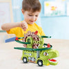Dino Slide Truck - Dinosaur lastebil - Stimulerer motoriske ferdigheter