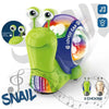 Music Snail - Lysende lekekompis - Motiverer krabbing