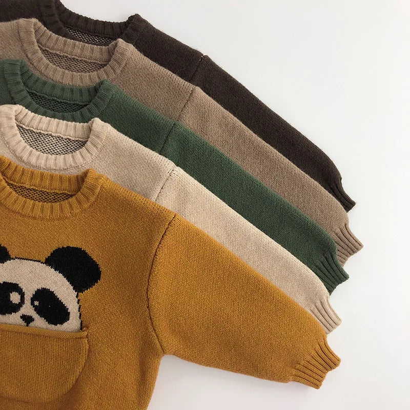 Mini Fashion - Søt genser med kult dyremotiv - Myk og deilig