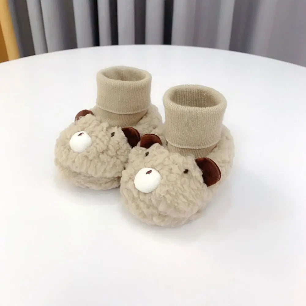 Mini Fashion - Søte bjørnemotiv - Babysko