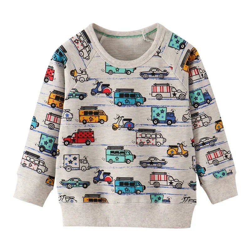 Mini Fashion - Lekne trykk - Flott genser