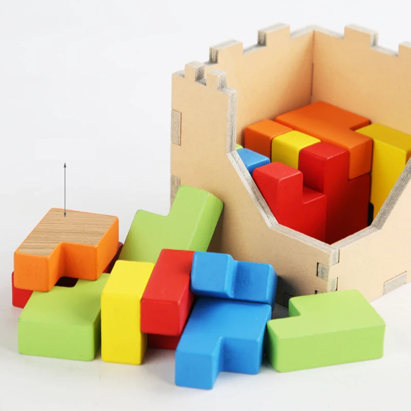 Woods - Tren hjernen - 3D Tetris puslespill