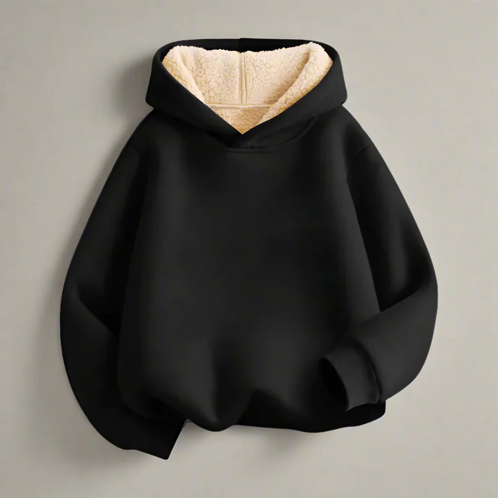 MiniFashion – Komfortabel og løs – Casual hettegenser