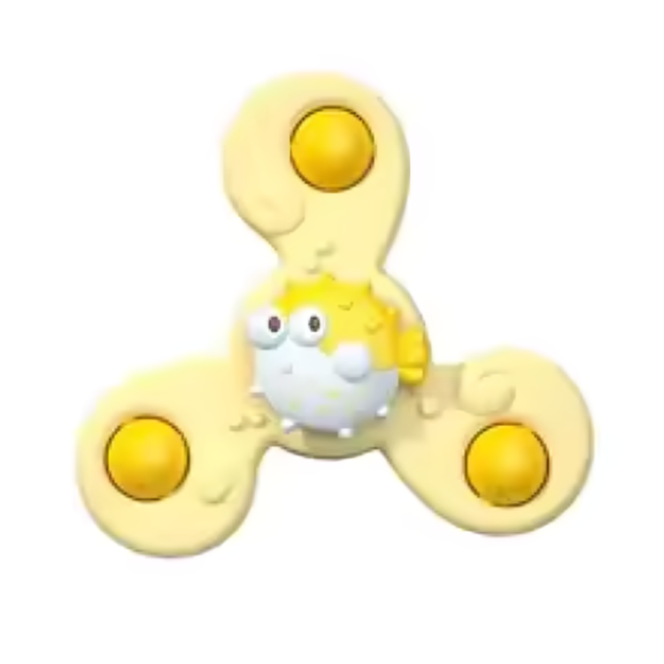 Bath Spinner Toys - Læring og moro - Fidget babybadeleker