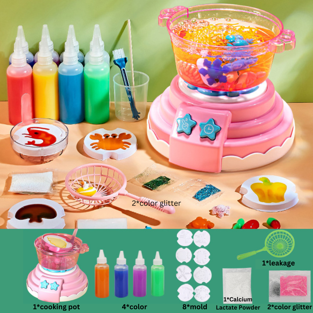 Hotpot Play - Lag unike 3D-figurer - DIY-sett
