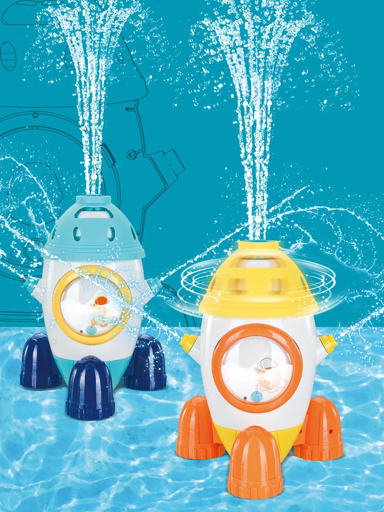 Rocket Blaster – Sommerlig knullemoro –  Rakettfontene