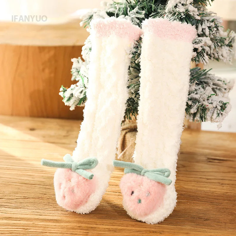 Mini Fashion - Ekstra varme - lange babysokker