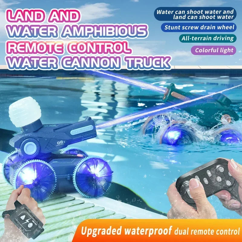 Aqua Racer™ – Dobbelt så tøff – RC Amfibie racerbil