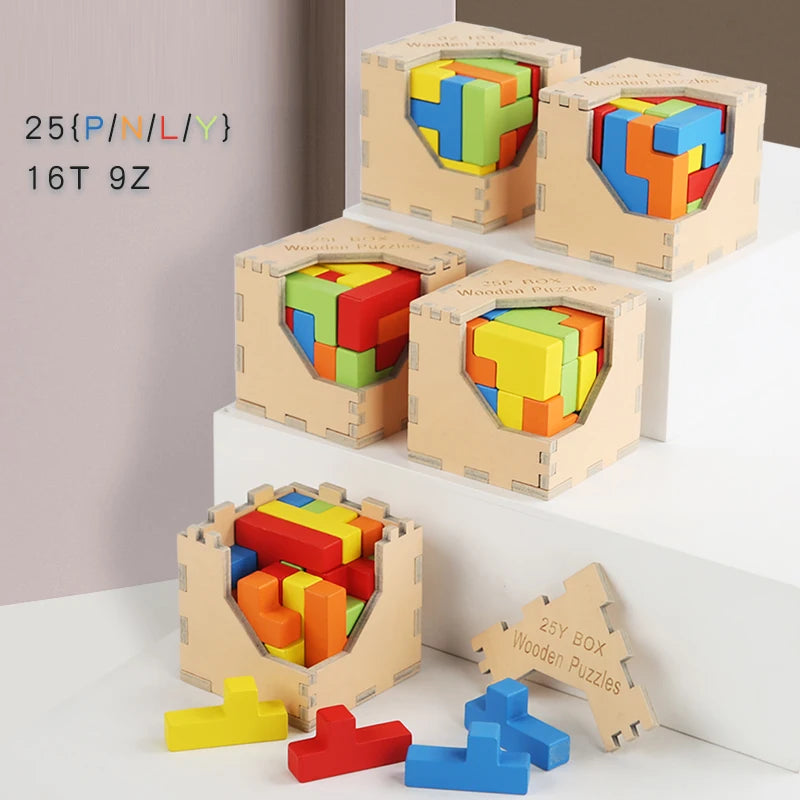 Woods - Tren hjernen - 3D Tetris puslespill