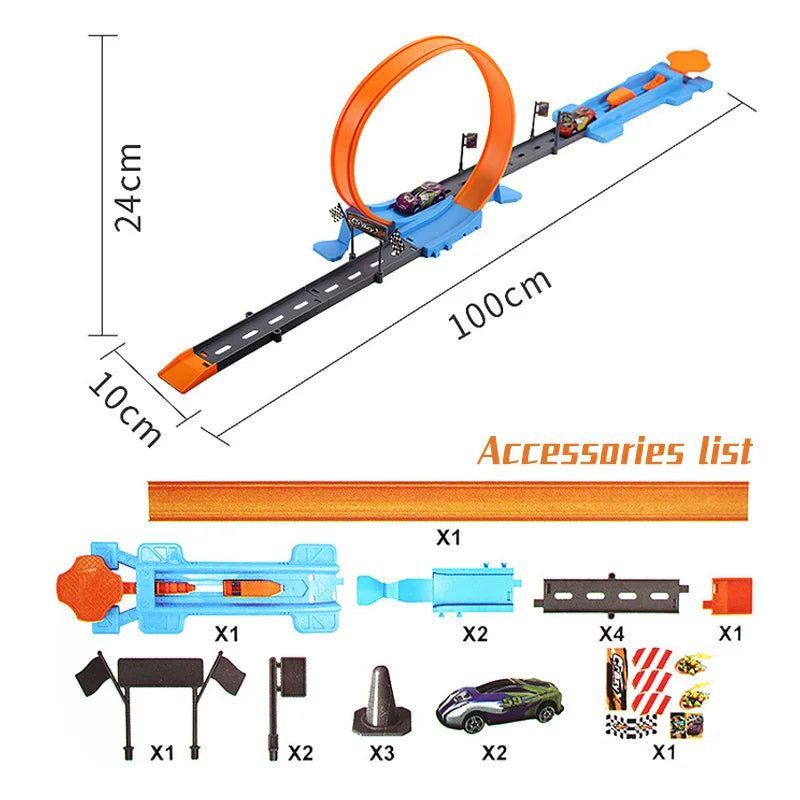 Double Race Track - Kreativ og morsom - Looping racerbane