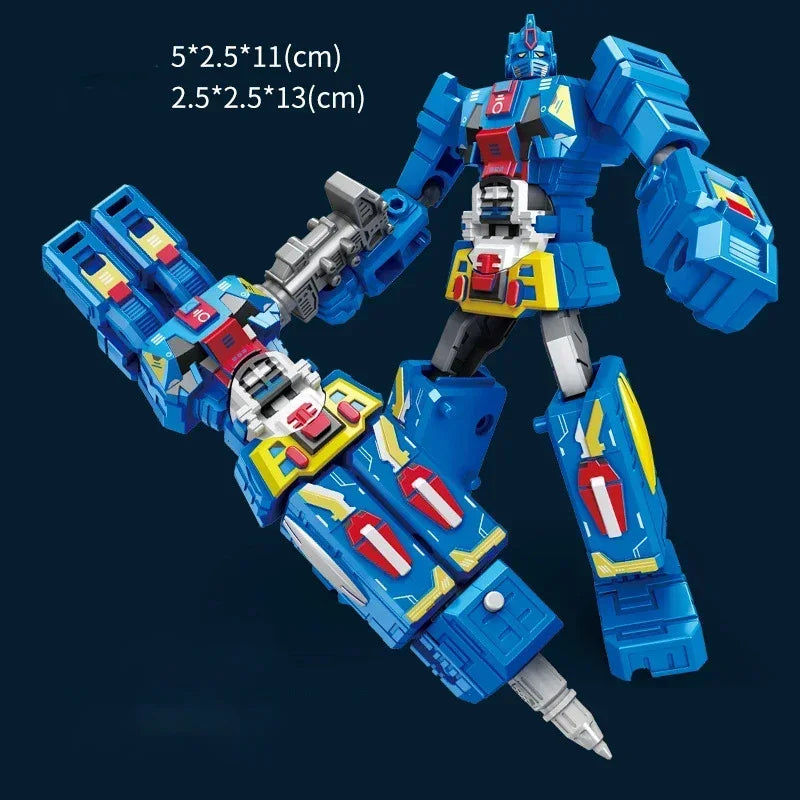 Flip Droid - Tegn eller transformer - Transformerbar robotpenn