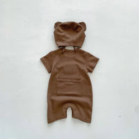 Thumbnail for Mini Fashion - Myk bomull - Sommer jumpsuit