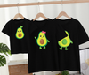 Mini Fashion - Familiematching - Avokado T-skjorte sort
