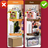 Thumbnail for Supermarket Set - Shoppingmoro hjemmet -Kassaapparat