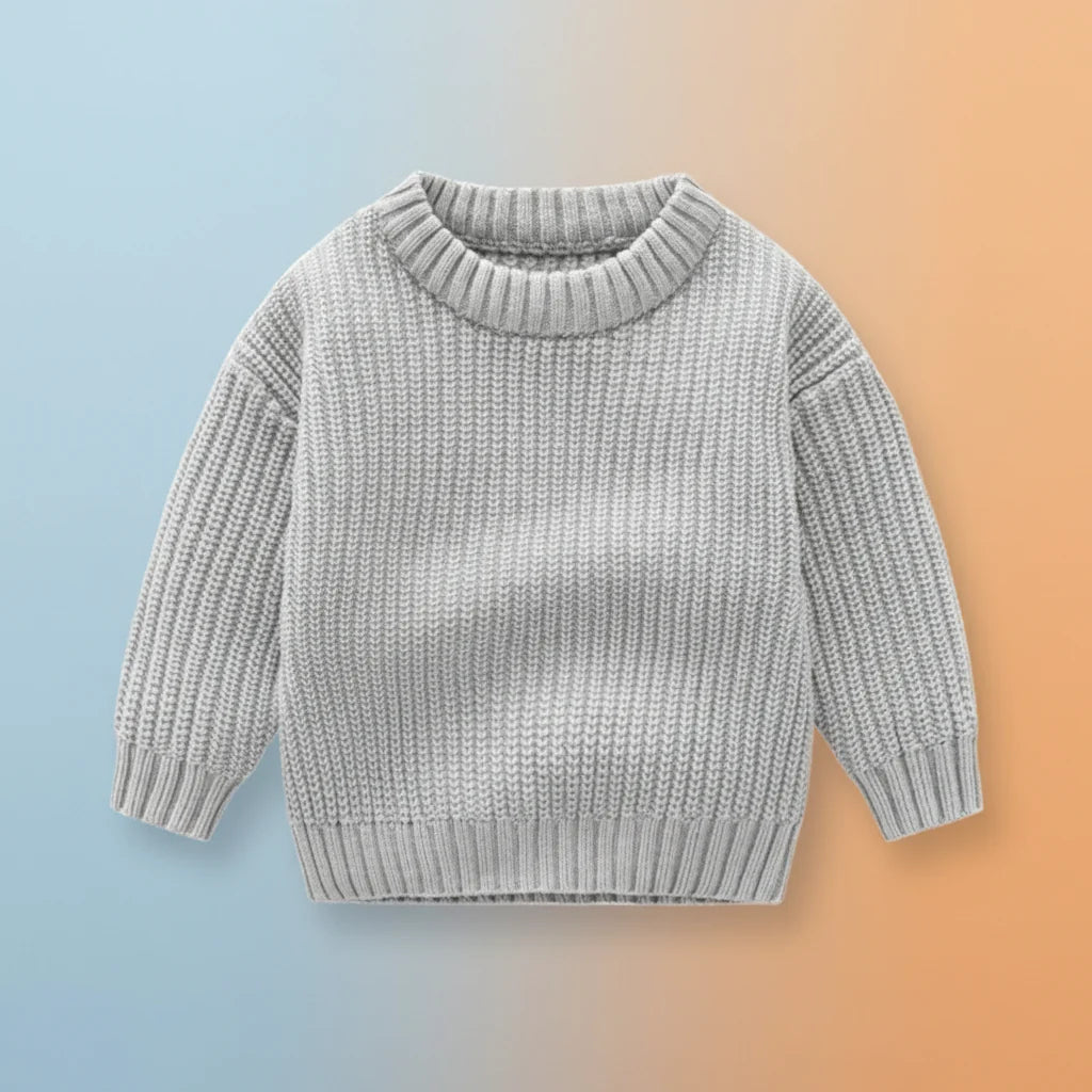 PureSoft – Classic & Cozy - Ensfarget strikkegenser