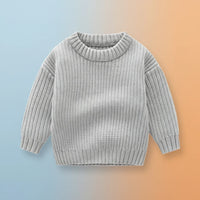 Thumbnail for PureSoft – Classic & Cozy - Ensfarget strikkegenser