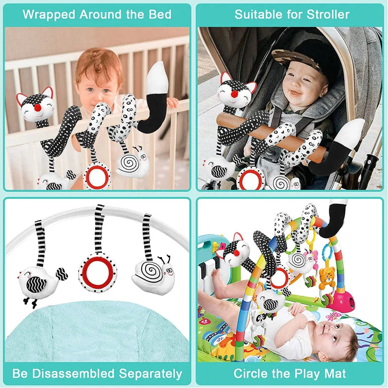 Baby Spiral Toy - Leker for bilseter og barnevogner