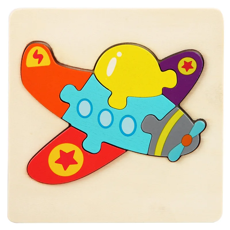 3D Wooden Puzzle - Puslespill - Fremmer utvikling