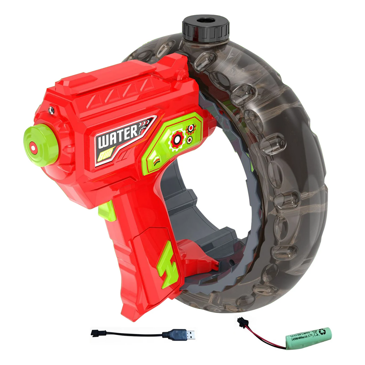 Water Blaster Pro – Lys og sprutmoro - Vann Pistool