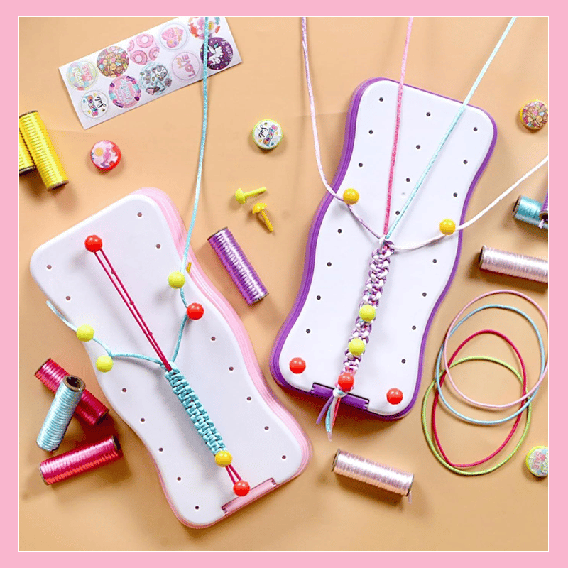 Craft Kids – Kreativitet og læring – Strikk armbåndssett for barn