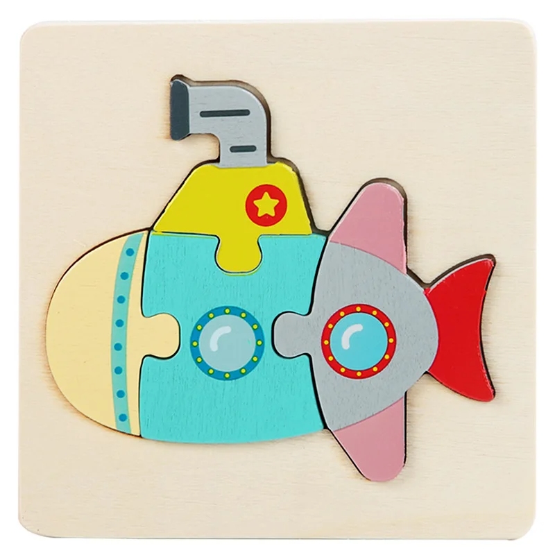 3D Wooden Puzzle - Puslespill - Fremmer utvikling