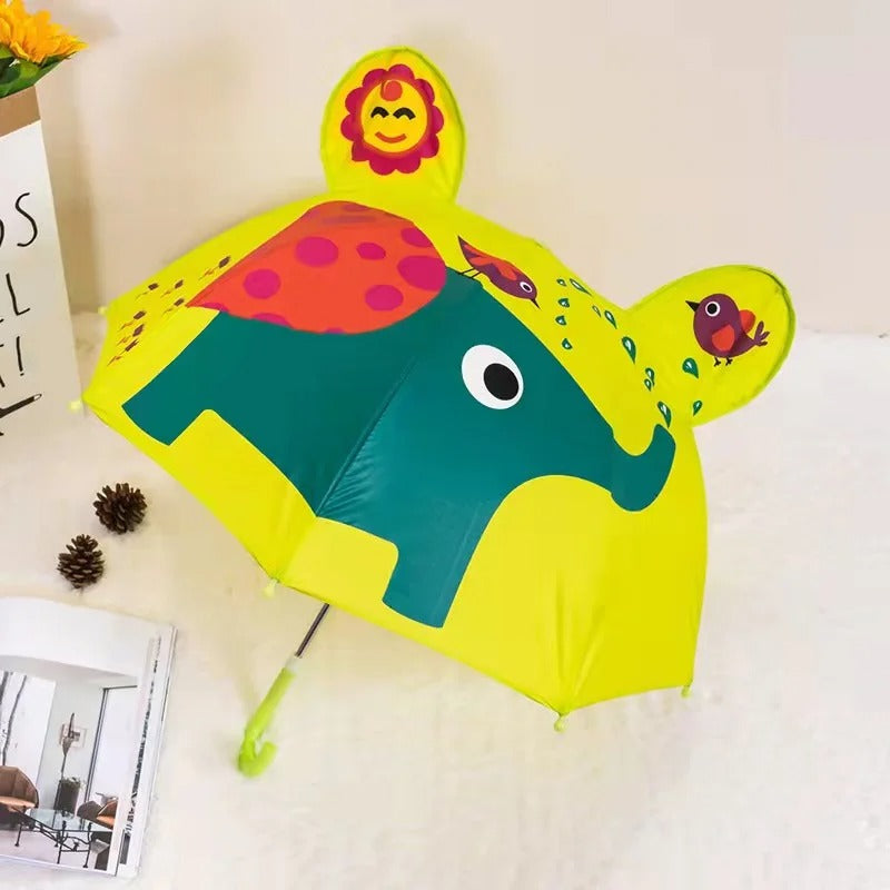 Kids Umbrella - Dans i regnet - Paraply for barn