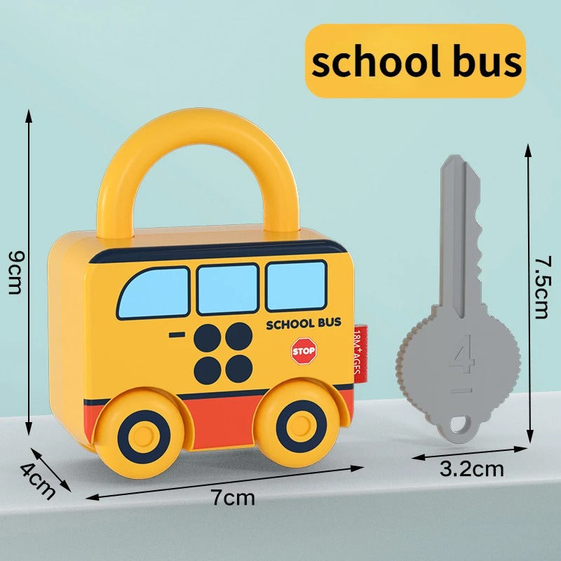 Puzzle Locks – Lek og lær – Montessori-leker
