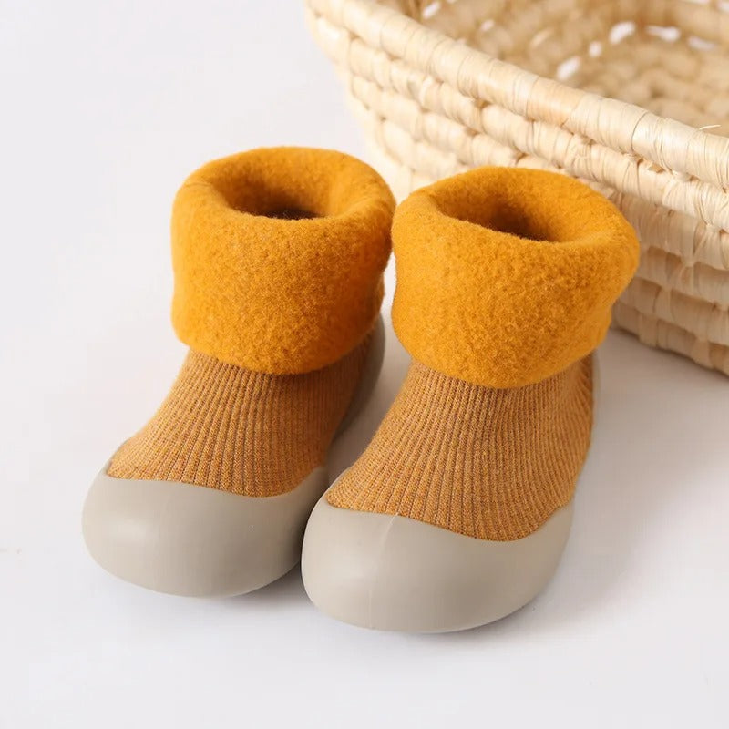 Mini Fashion - Varme og myke - Sklisikre sokker